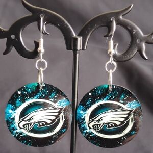 Hand Crafted Eagles Earrings